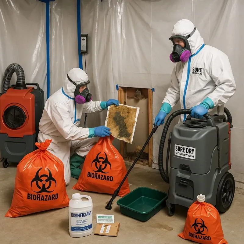Contaminated Water Handling Protocols process in Quail Creek, TX