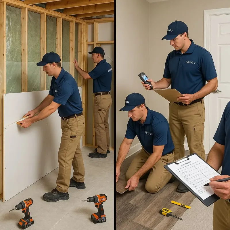 Repairs and Reconstruction process in Quail Creek, TX