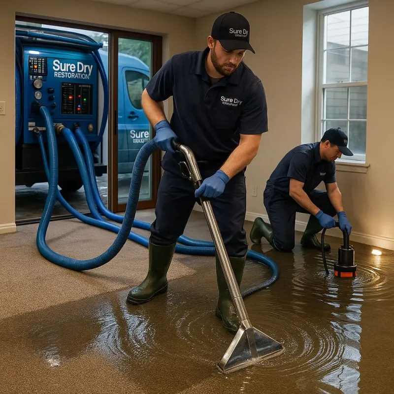 Water Extraction and Removal process in Quail Creek, TX